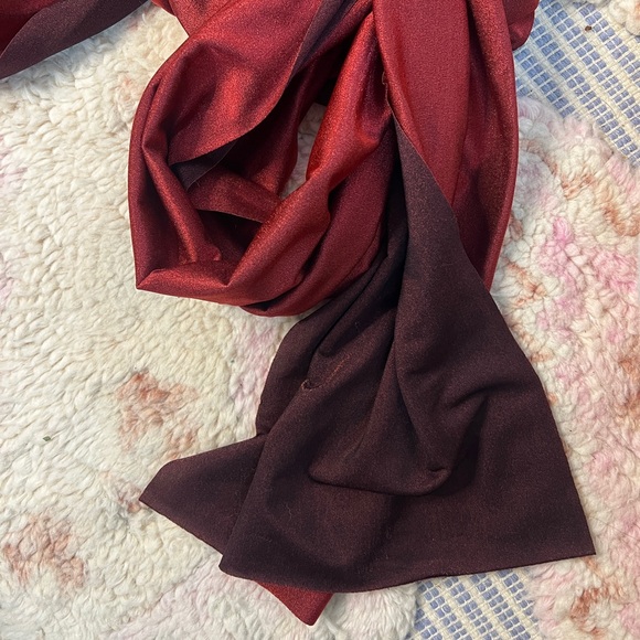 Las Pepas Convertible Infinity Dress Red & Burgundy | Size Small - Picture 4 of 11